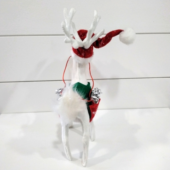 Annalee 12" White Snowflake Reindeer 🦌 - Picture 6 of 6